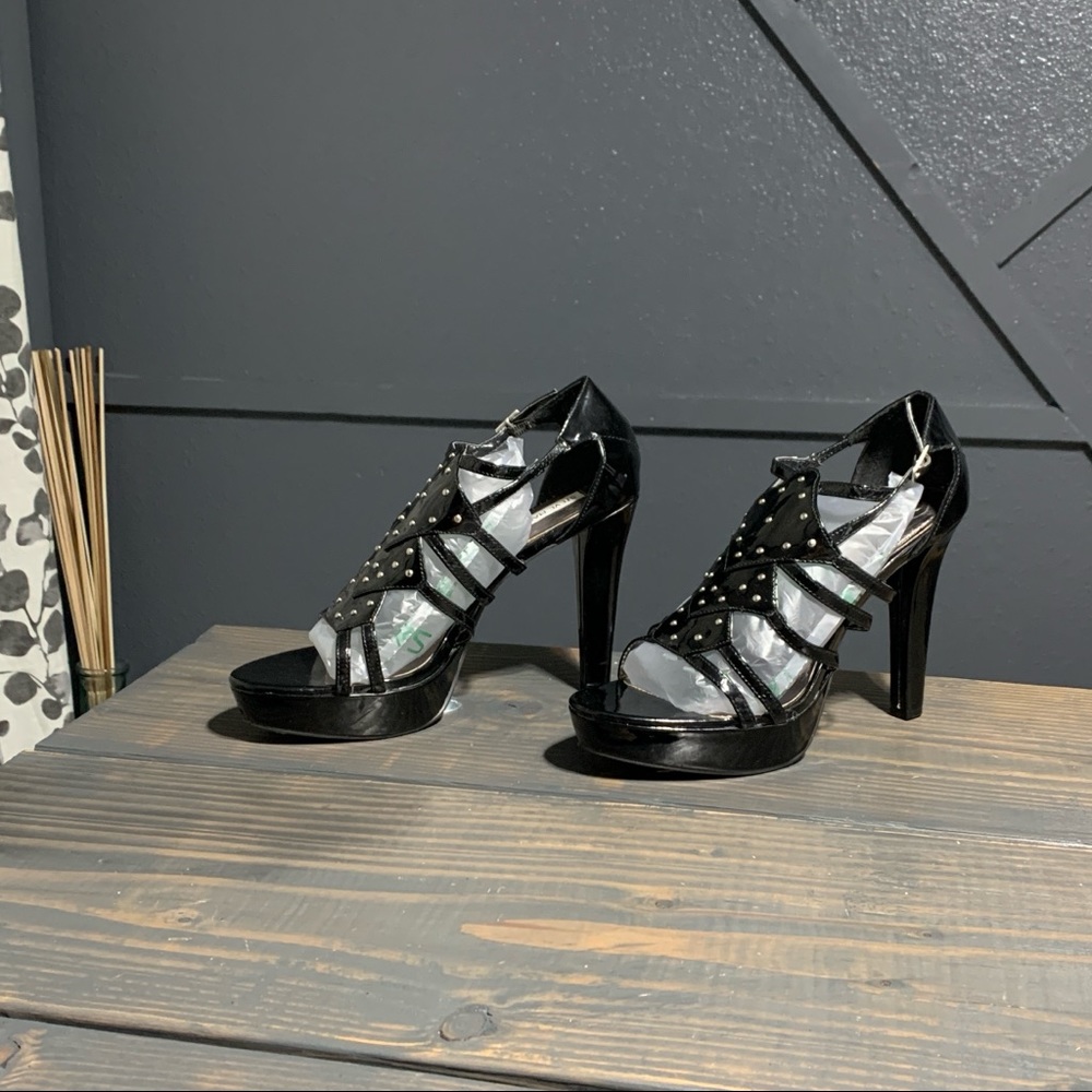 Steve Madden Gemma Studded Stappy Heels